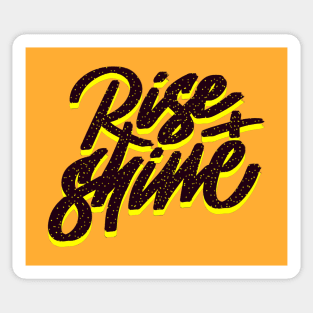 rise+shine Sticker